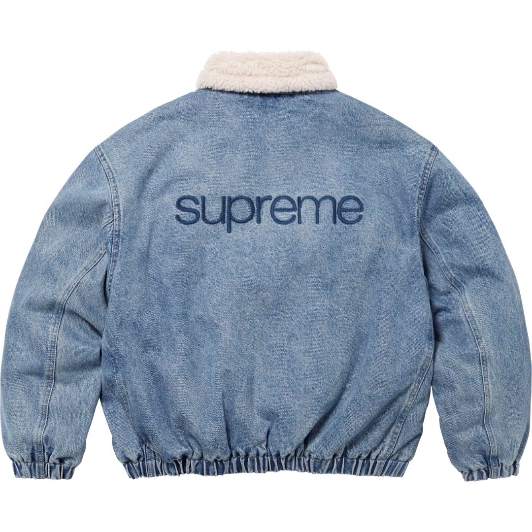 Imagen 2 de Supreme Faux Shearling Lined Bomber Jacket